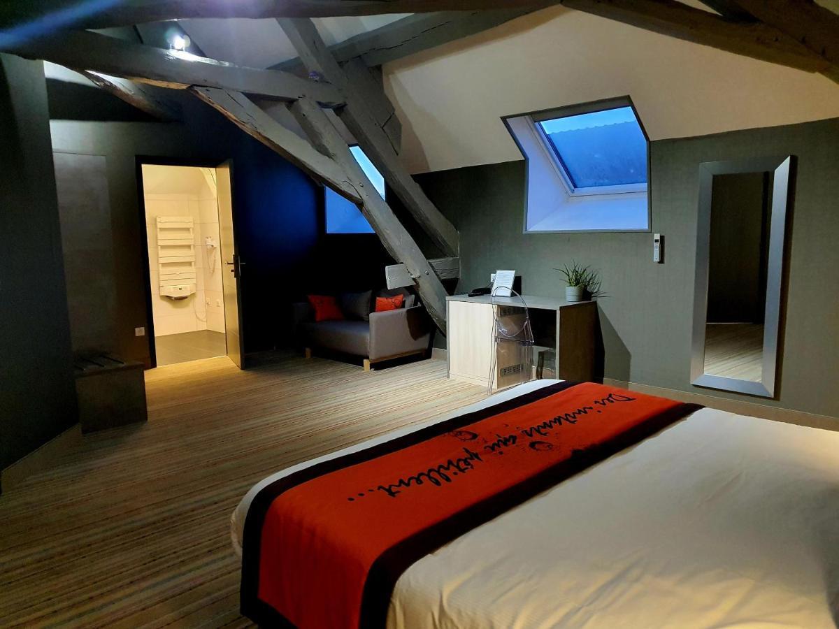 Au Coeur Des Bulles Hotel Loches-sur-Ource Buitenkant foto
