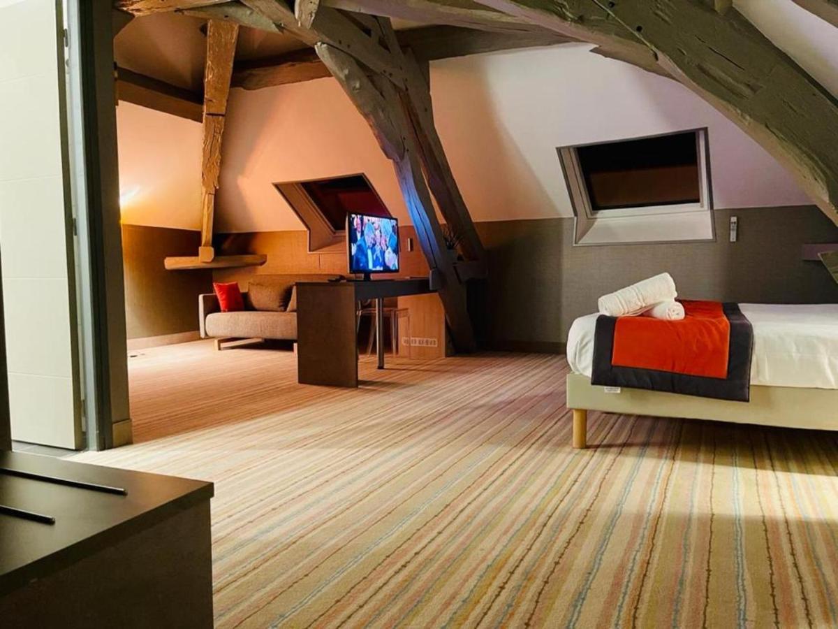 Au Coeur Des Bulles Hotel Loches-sur-Ource Buitenkant foto