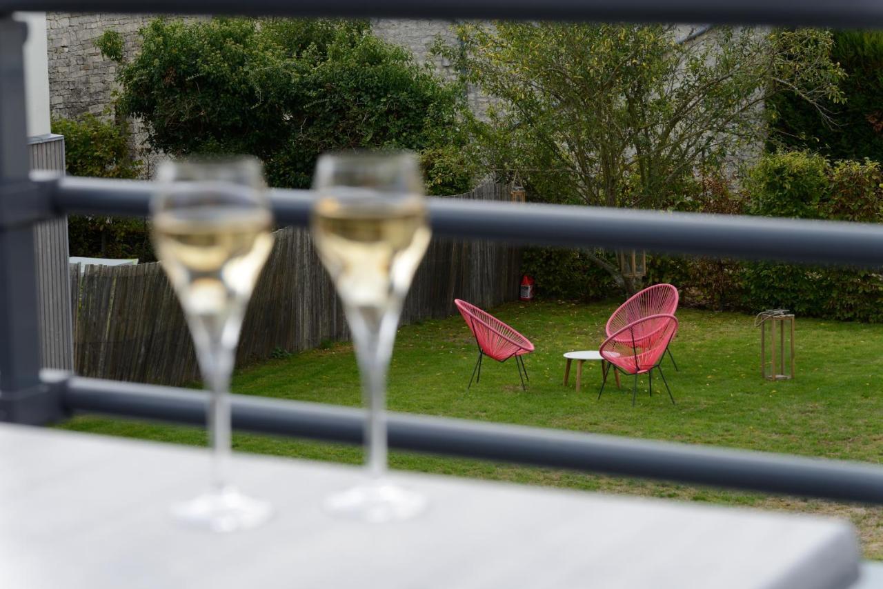 Au Coeur Des Bulles Hotel Loches-sur-Ource Buitenkant foto