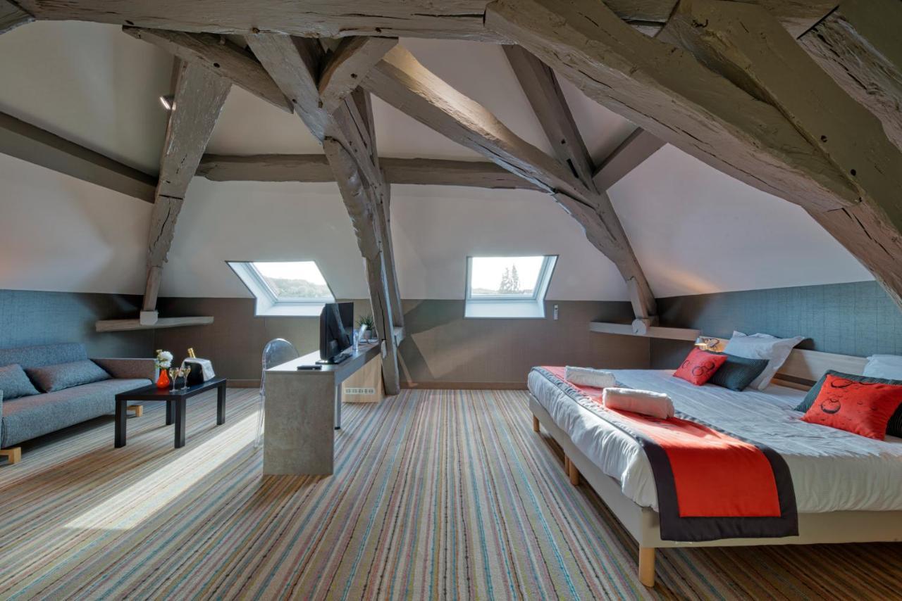 Au Coeur Des Bulles Hotel Loches-sur-Ource Buitenkant foto